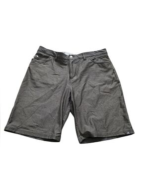 adidas Men's Dark Gray Flat Front Athletic Shorts Golf Size 36